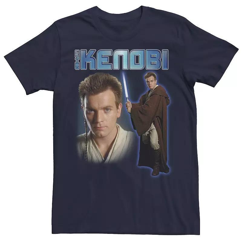 Mens Star Wars Obi-Wan Kenobi Tee Grey Product Image