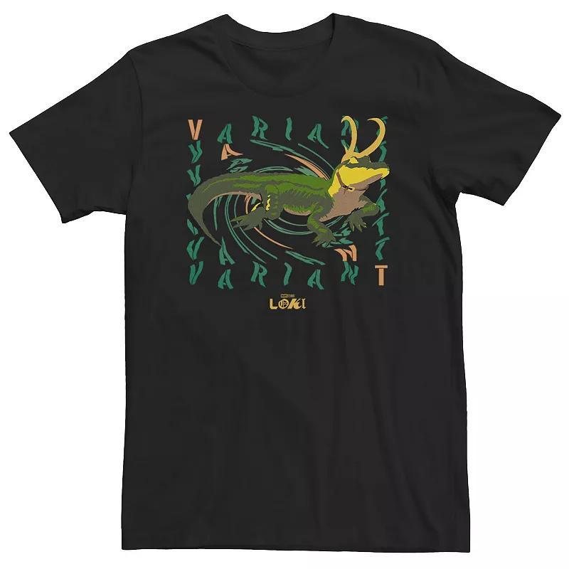 Big & Tall Marvel Loki Gator Poster Tee, Mens Product Image