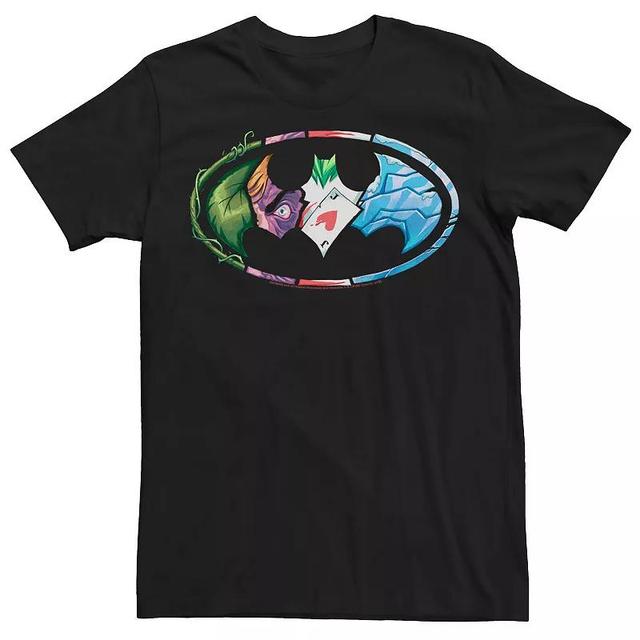 Mens Batman Logo Villian Mashup Tee Product Image