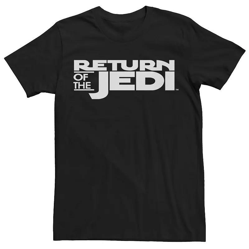 Disneys Star Wars Boys The Return Of The Jedi Typography Plus Tee, Boys Product Image