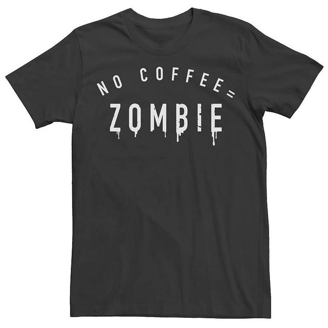 Mens No Coffee = Zombie Tee Product Image