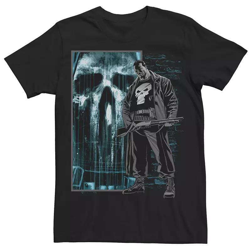 Mens Marvel Punisher Bullet Storm Graphic Tee Product Image