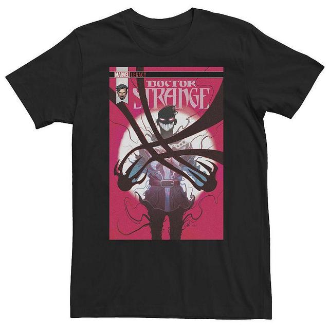 Big & Tall Marvel Doctor Strange Shadow Presence Comic Cover Tee, Mens Product Image