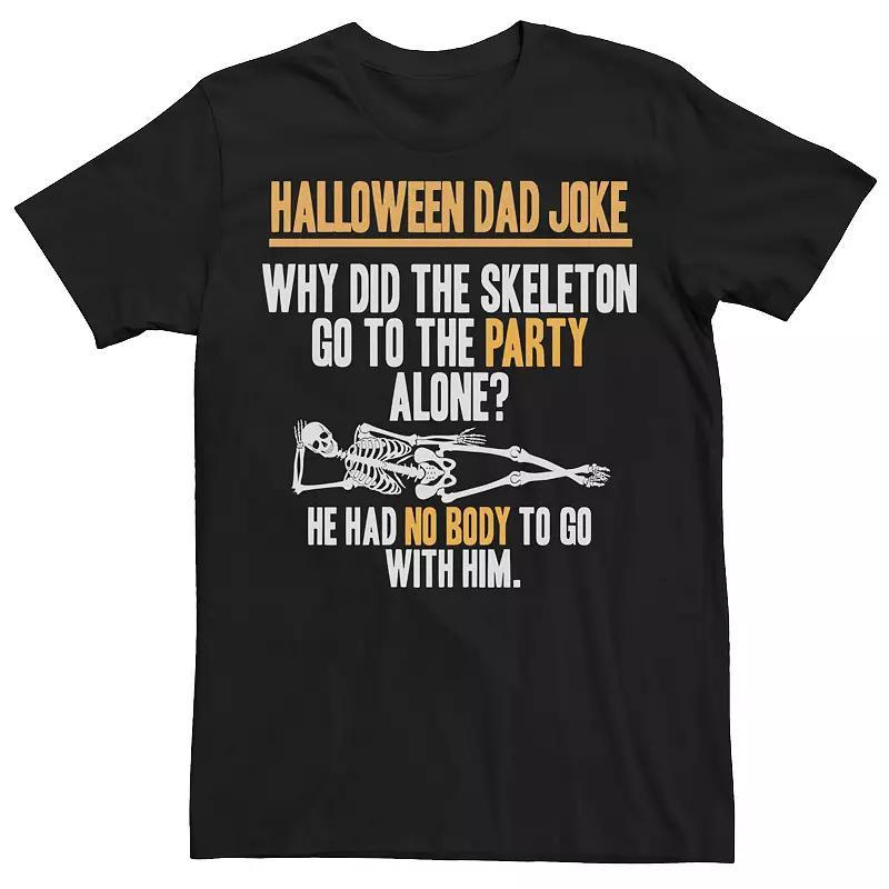 Mens Dad Joke Skeleton Graphic Tee Product Image