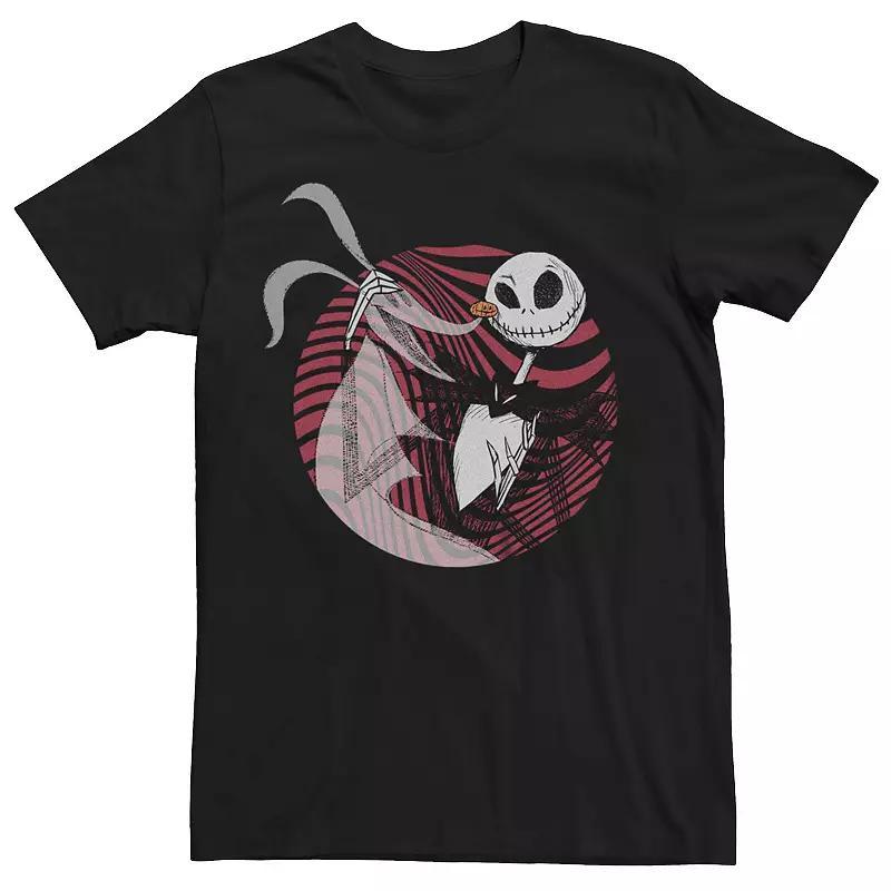 Disneys Nightmare Before Christmas Mens Jack And Zero Graphic Tee Product Image