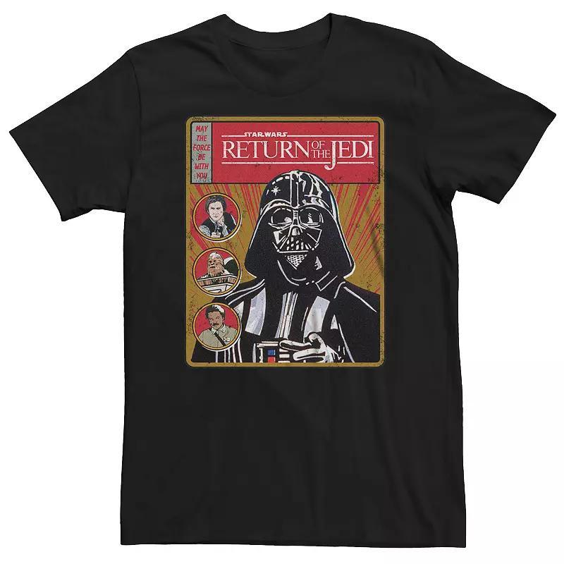 Bit & Tall Star Wars Return of the Jedi Darth Vader Join Dark Side Card Tee, Mens Product Image