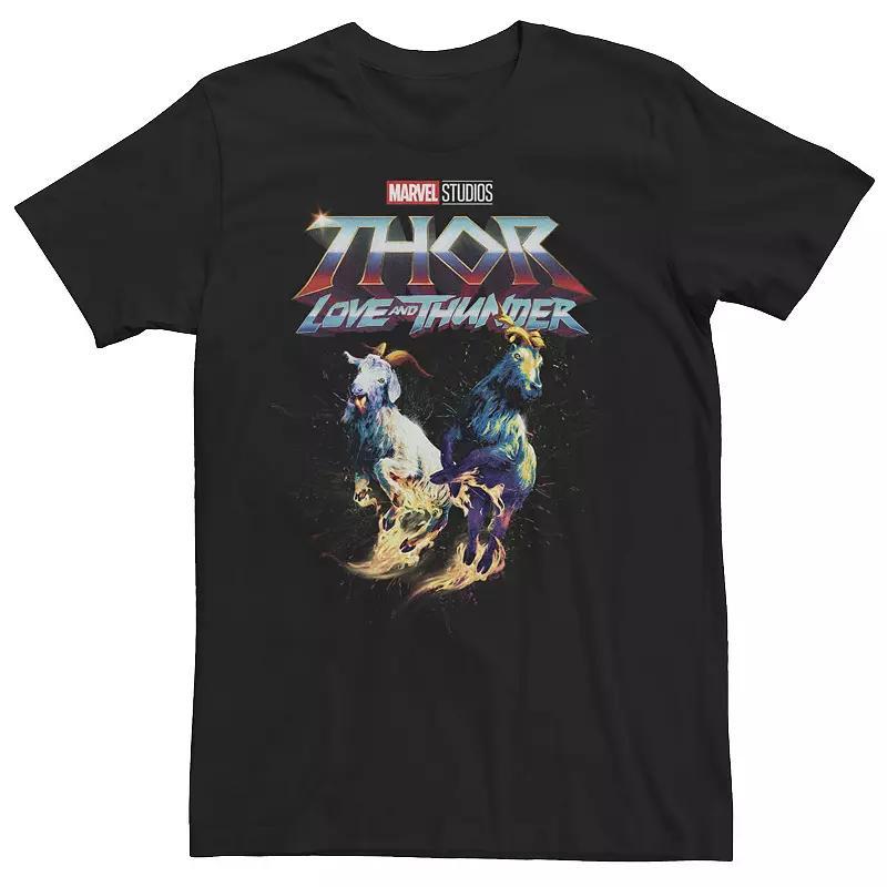 Mens Marvel Avengers Infinity War Cast Logos Graphic Tee Black Product Image