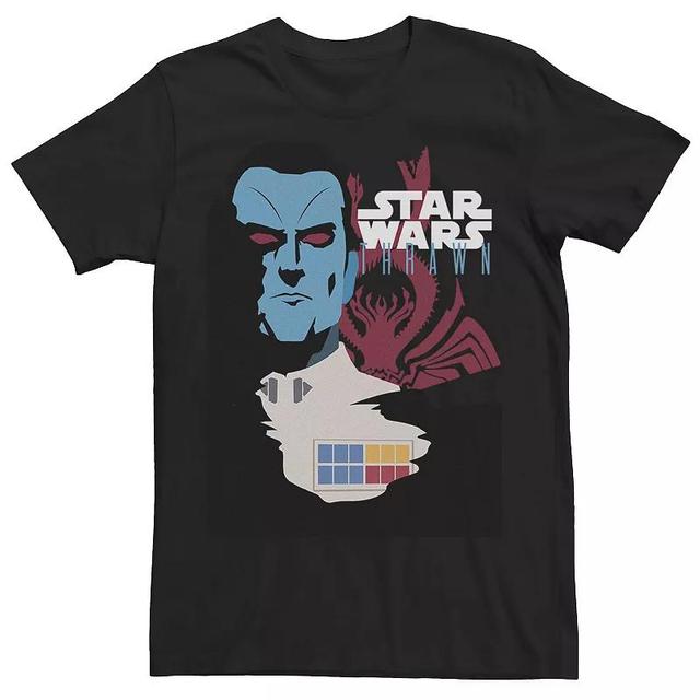 Mens Star Wars Admiral Thrawn Head Shot Graphic Tee Product Image