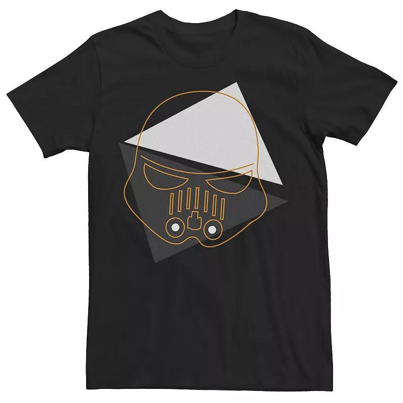 Mens Star Wars Stormtrooper Helmet Outline Tee Product Image