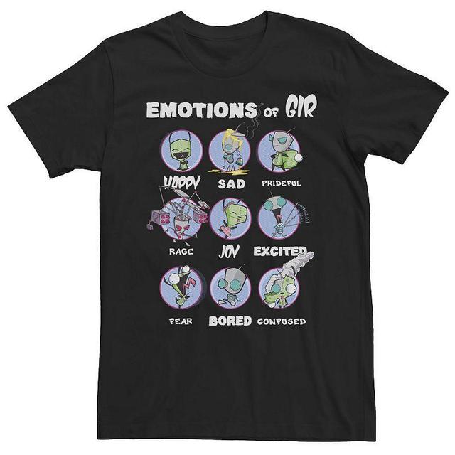 Mens Invader Zim Emotions Of Gir Tee Product Image