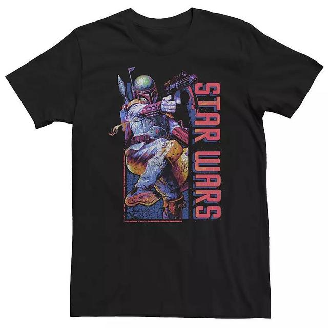 Big & Tall Star Wars Boba Fett With Bullets Tee, Mens Product Image