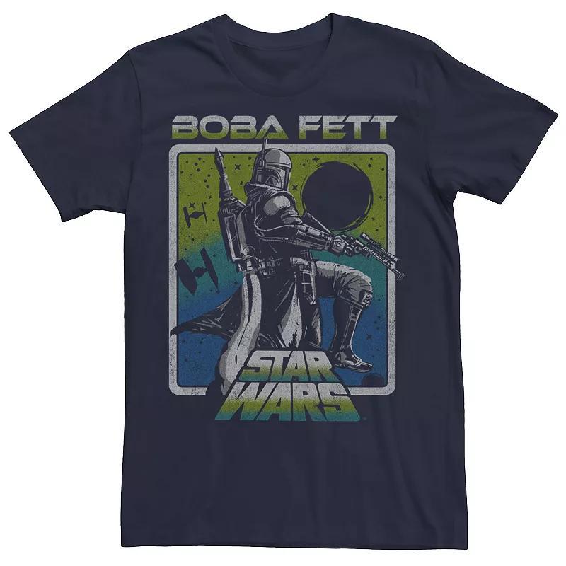 Mens Star Wars The Empire Strikes Back Tee Navy Grey Product Image