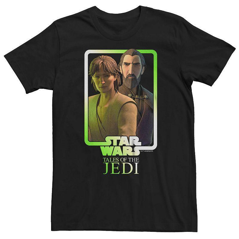 Big & Tall Star Wars Tales Of The Jedi Classic Duo Graphic Tee, Mens Product Image