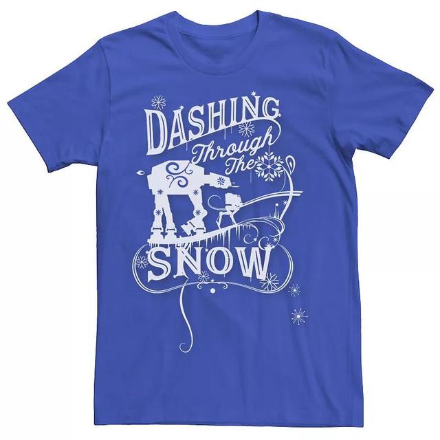 Mens Star Wars AT-AT Dashing Through Snow Graphic Tee Product Image