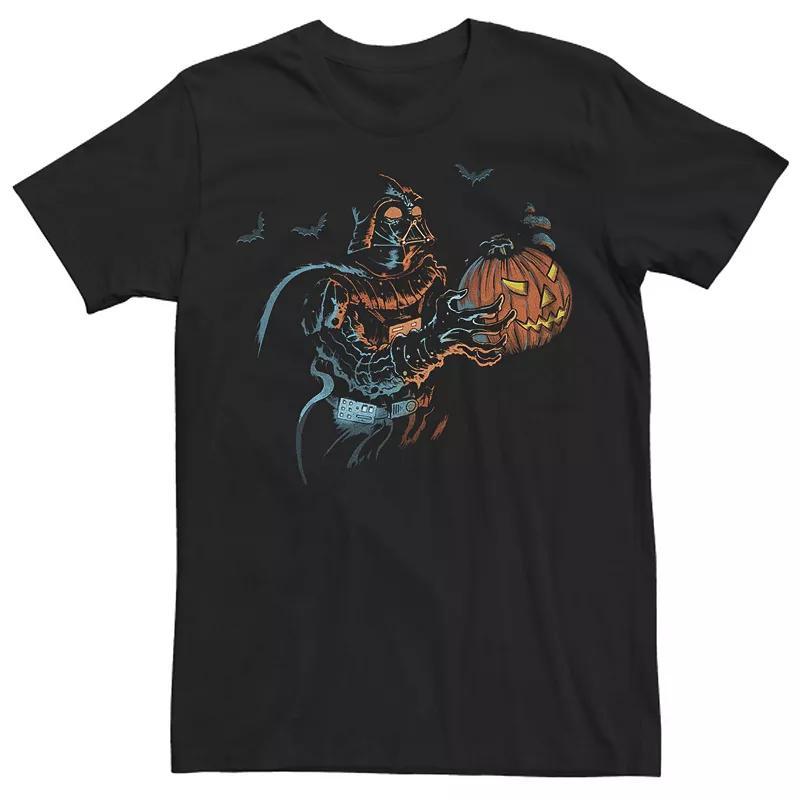 Mens Star Wars A New Hope Halloween Darth Vader Spooky Graphic Tee Product Image