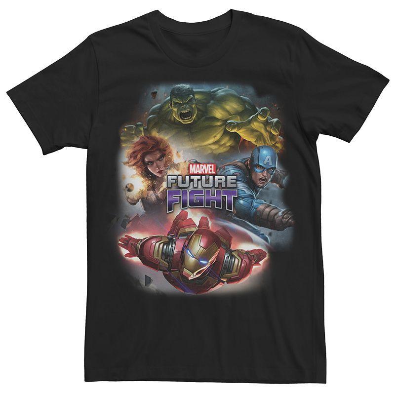 Mens Marvel Iron Man, Captain America & The Incredible Hulk Future Fight Graphic Tee Product Image