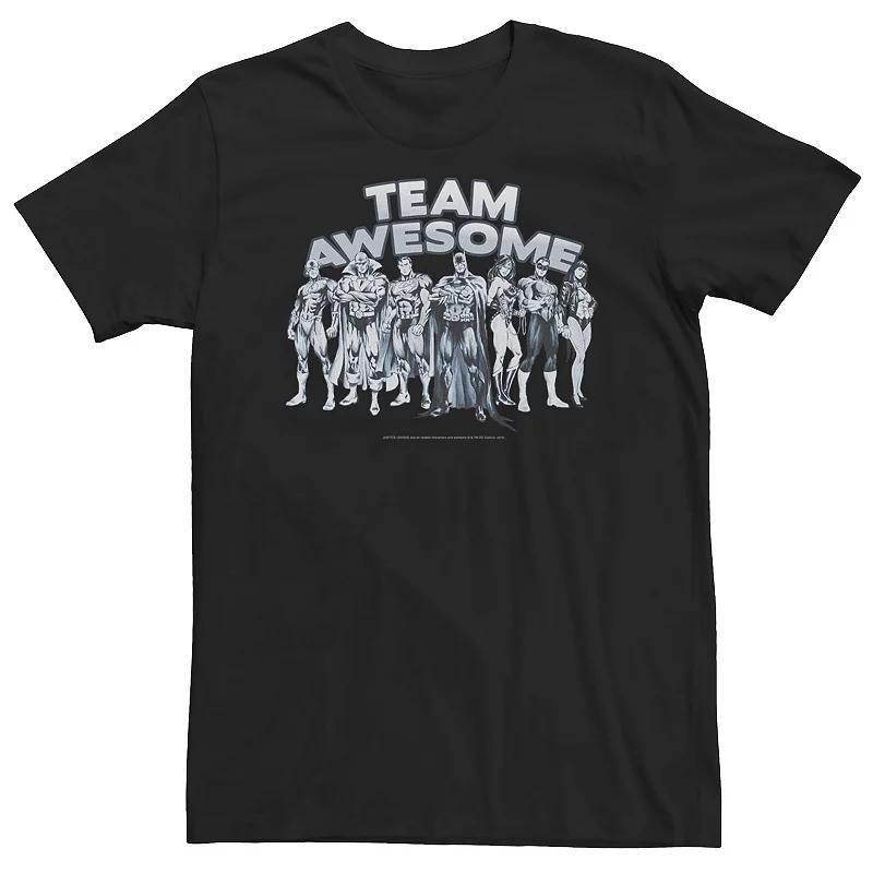 Big & Tall DC Comics Justice League Team Tee, Mens Product Image