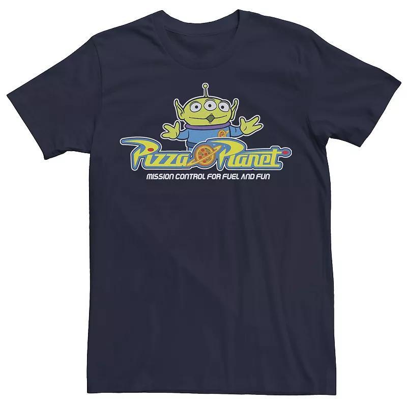 Big & Tall Disney Peter Pan Silhouette Im So Fly I Never Land Tee, Mens Navy Grey Product Image