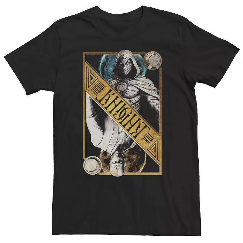 Big & Tall Marvel Moon Knight Dual Card Tee, Mens Product Image