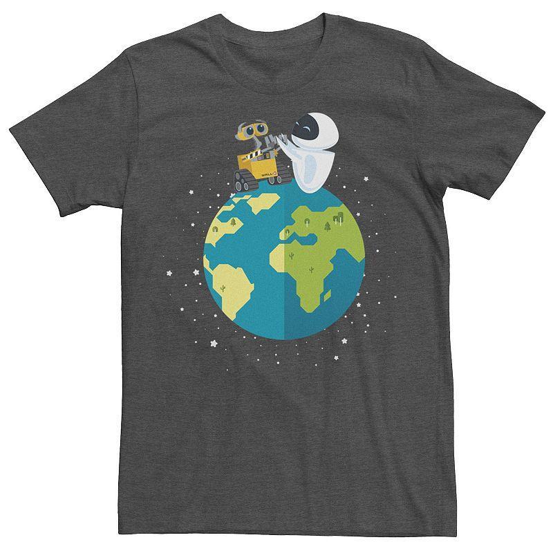 Disney / Pixars WALL-E Eve Mens On Earth Tee Grey Heather Product Image