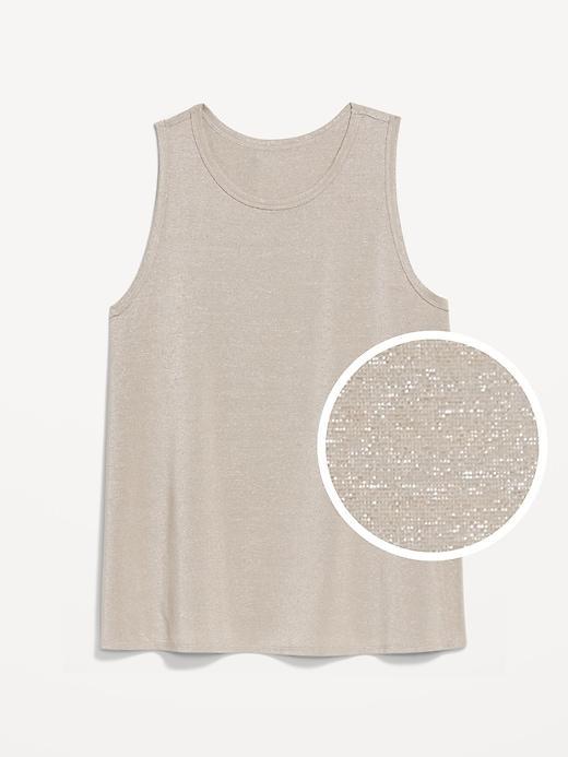 Luxe Sleeveless Shine Top Product Image