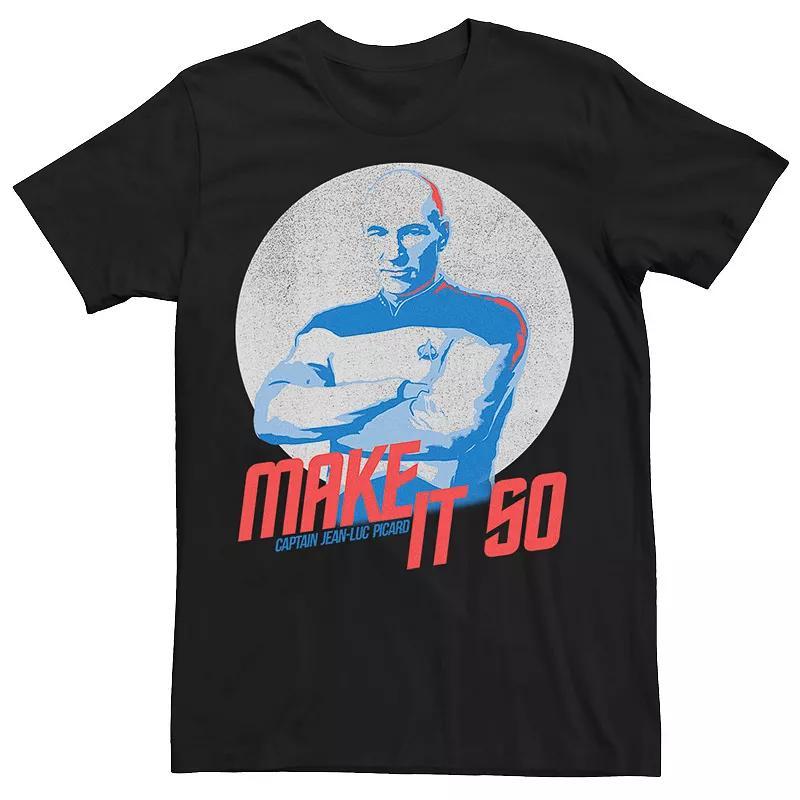 Mens Star Trek The Next Generation Make It So Tee Product Image