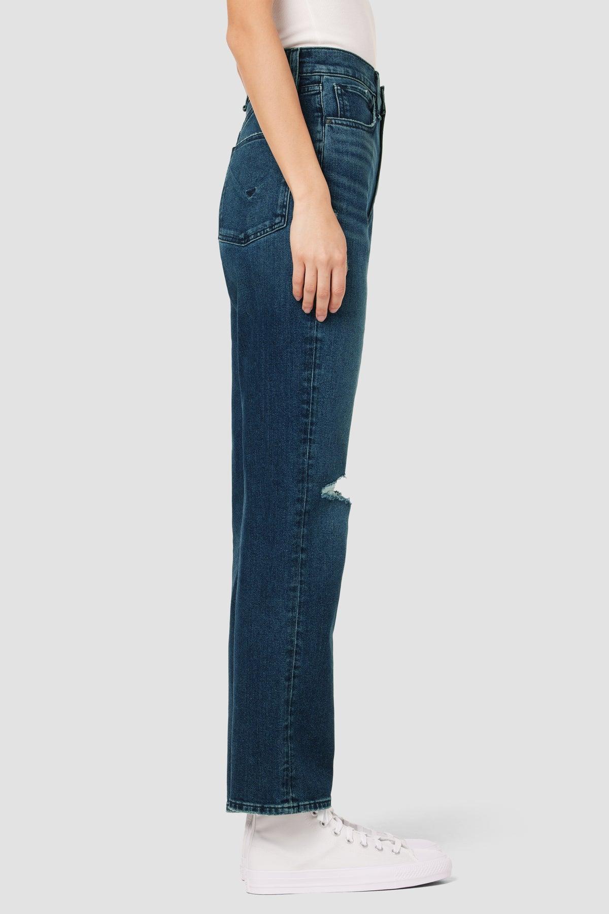 Jade High-Rise Straight Loose Fit Jean Female Product Image