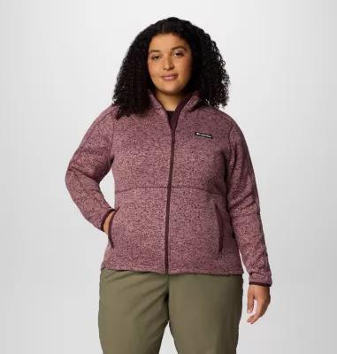 Columbia Women's Sweater Weather II Full Zip Jacket - Plus Size- Product Image