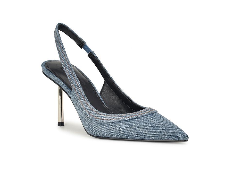 Nine West Denaye Denim) High Heels Product Image