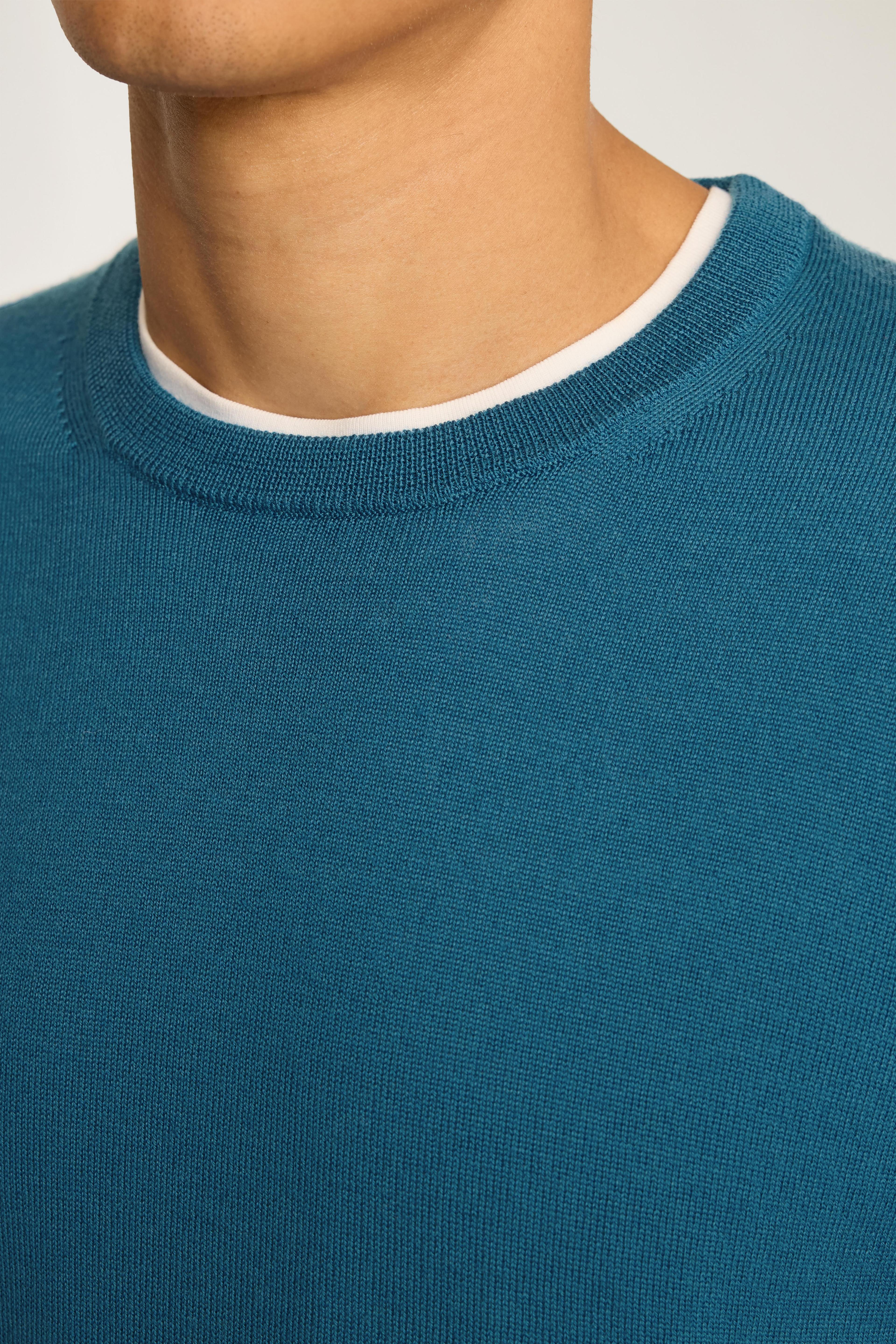 Washable Merino Crew Neck Sweater Product Image