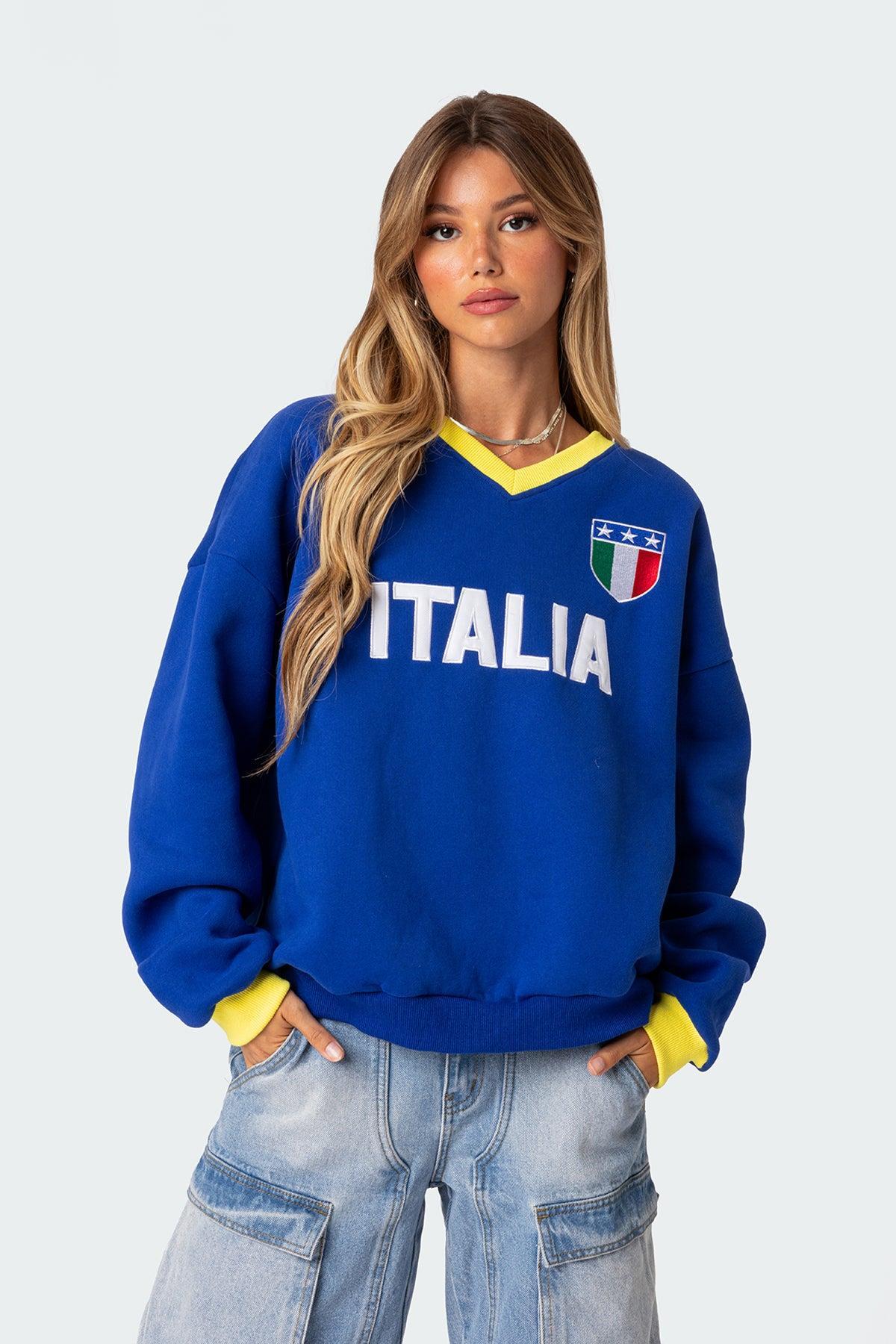 Italy Oversized Sweatshirt Product Image