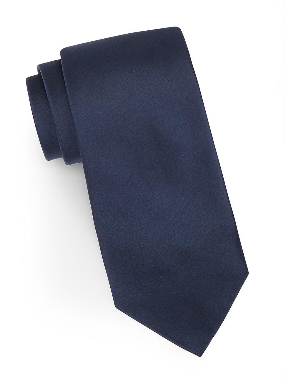 Mens Satin Silk Necktie Product Image