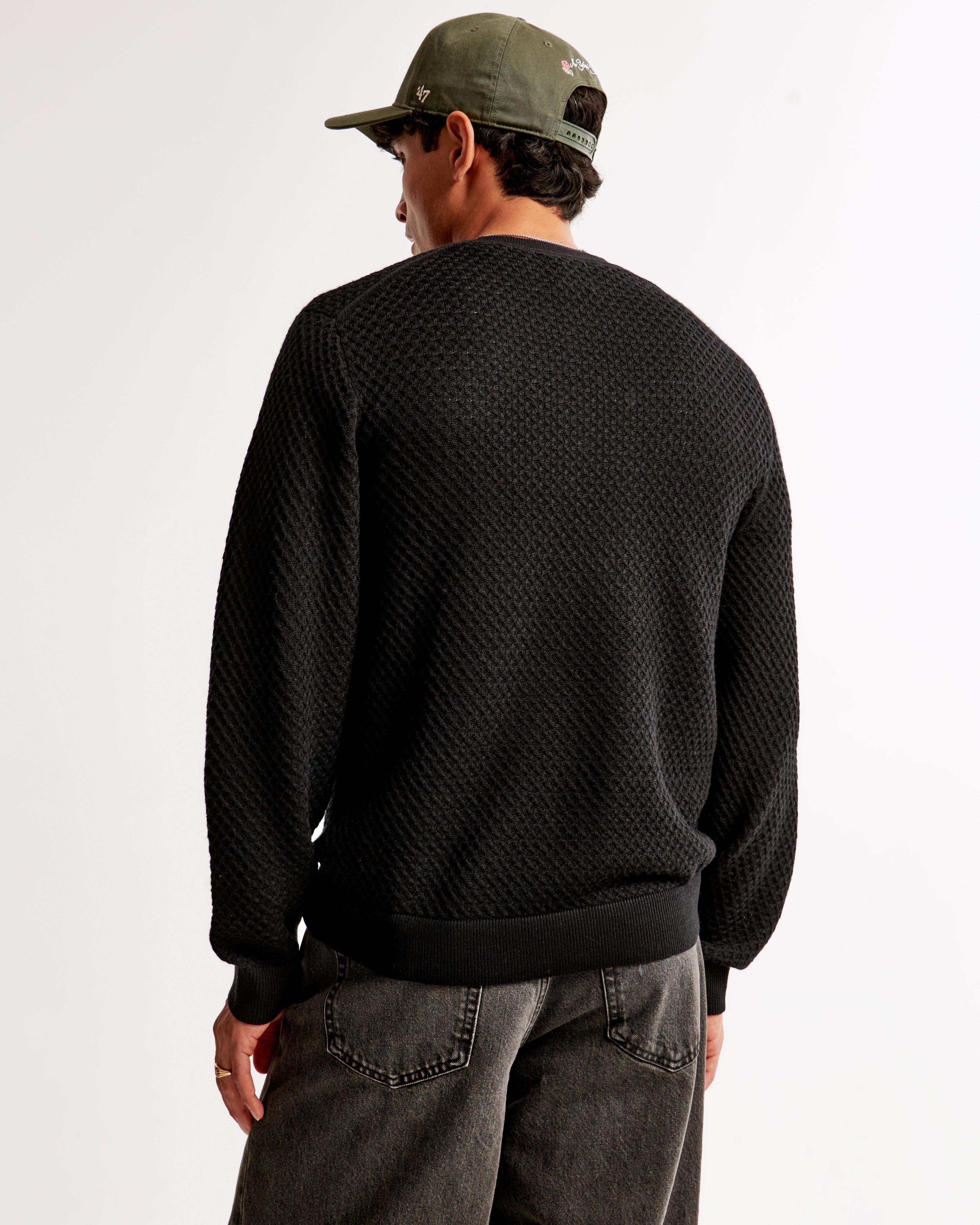 Merino Wool-Blend Crew Sweater Product Image