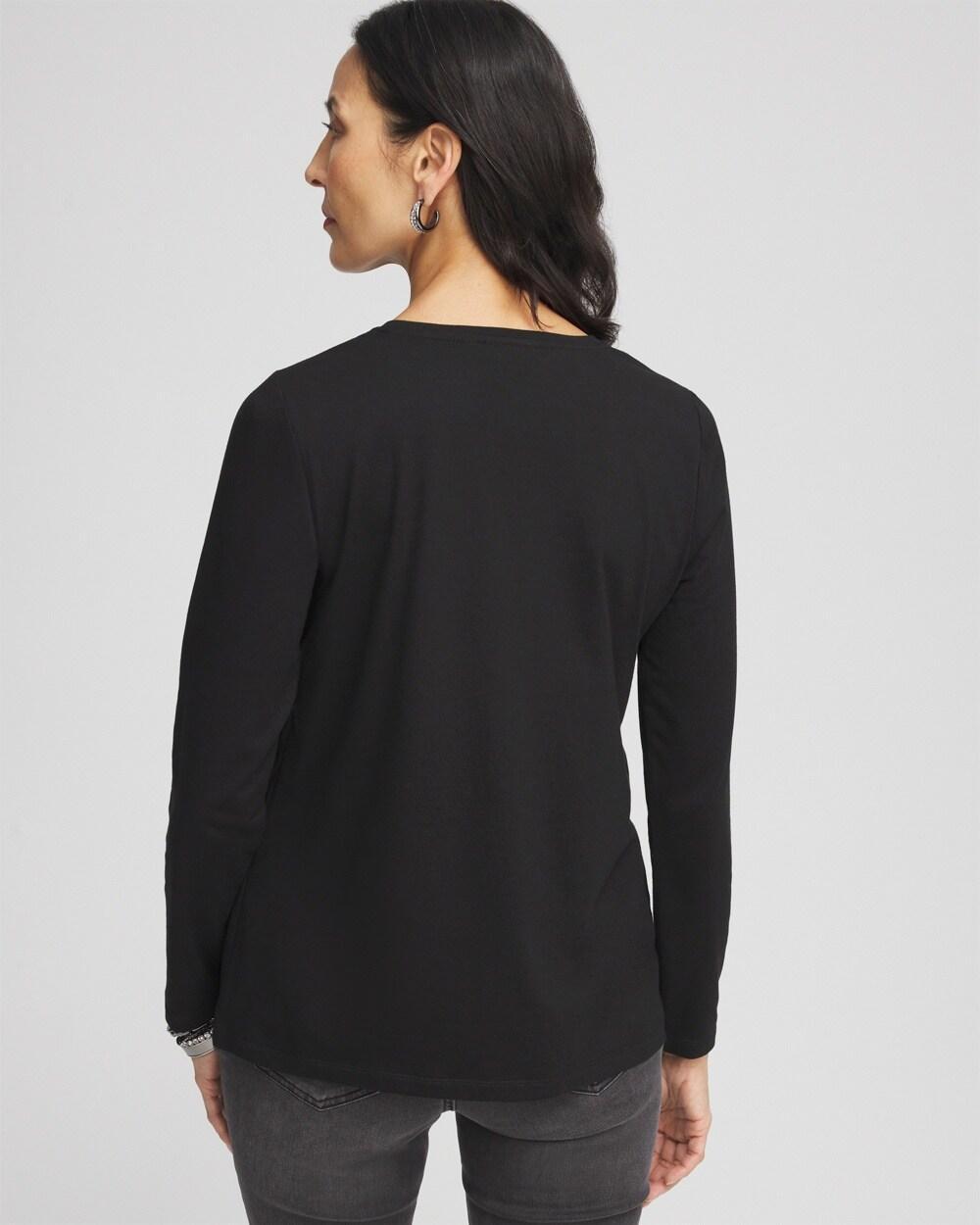 Touch of Cool™ Embellished Layering Tee Product Image