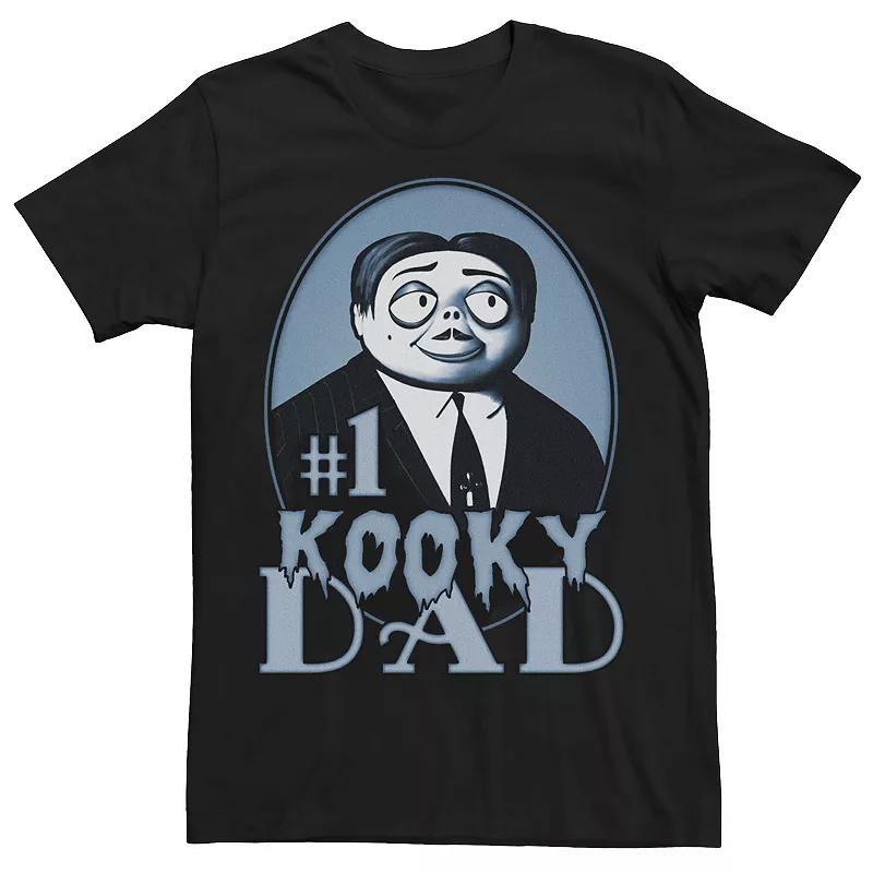 Mens The Addams Family Fathers Day Gomez Number One Kooky Dad Tee Product Image