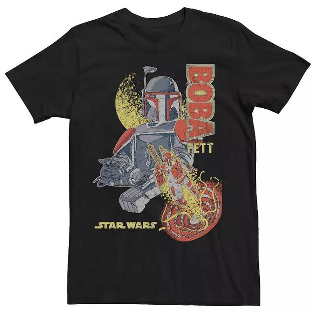 Mens Star Wars Boba Fett Launching Graphic Tee Product Image