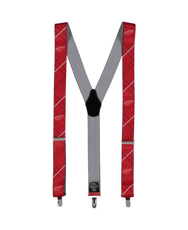 Mens Red Detroit Red Wings Suspenders Product Image