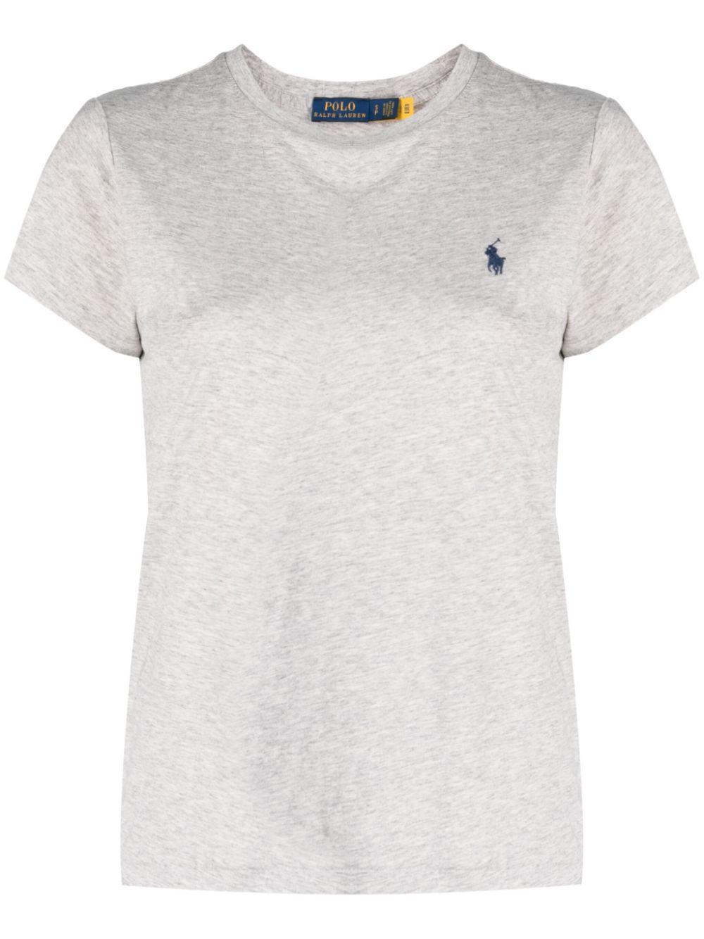 POLO RALPH LAUREN Polo Pony Slim Cotton T-shirt In White Product Image