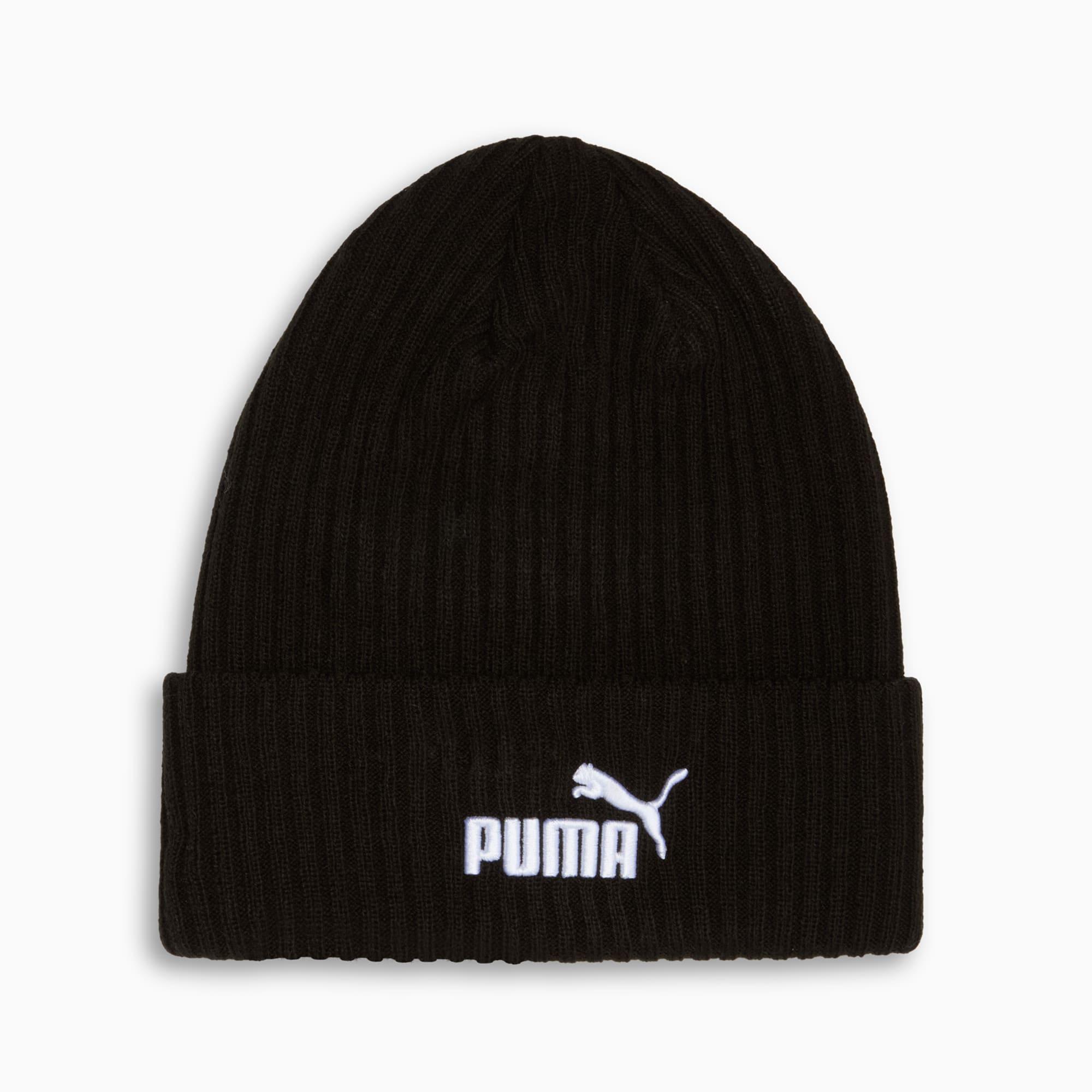 PUMA Logo Ribbed Cuff Beanie Product Image