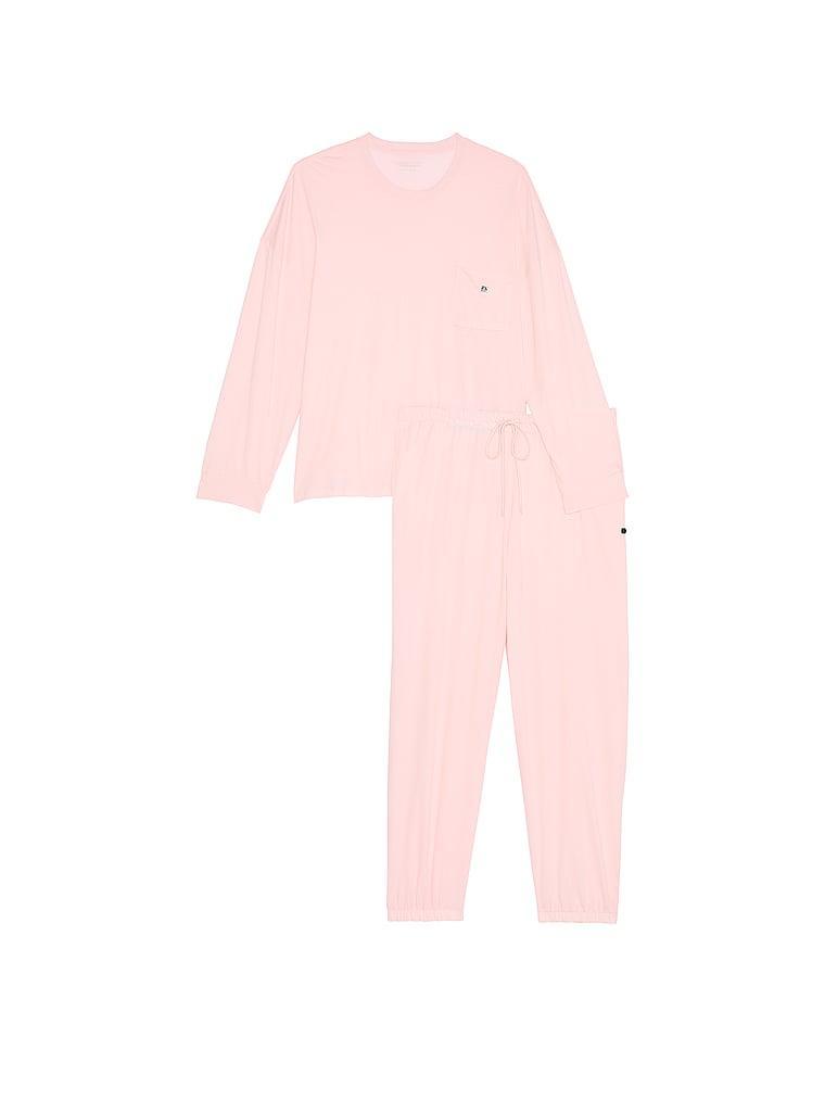 100% Cotton Long Pajama Set Product Image