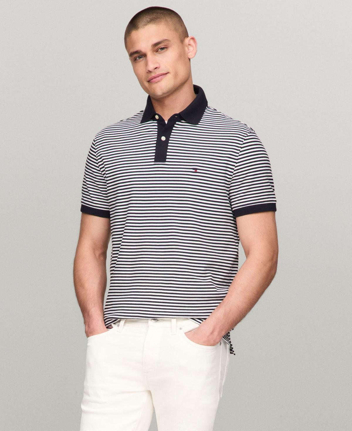 Tommy Hilfiger Mens 1985 Slim Fit Polo Shirt Product Image