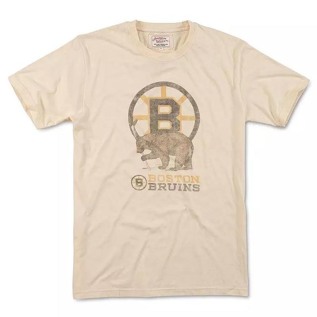 Mens American Needle Cream Boston Bruins Brass Tacks T-Shirt Product Image