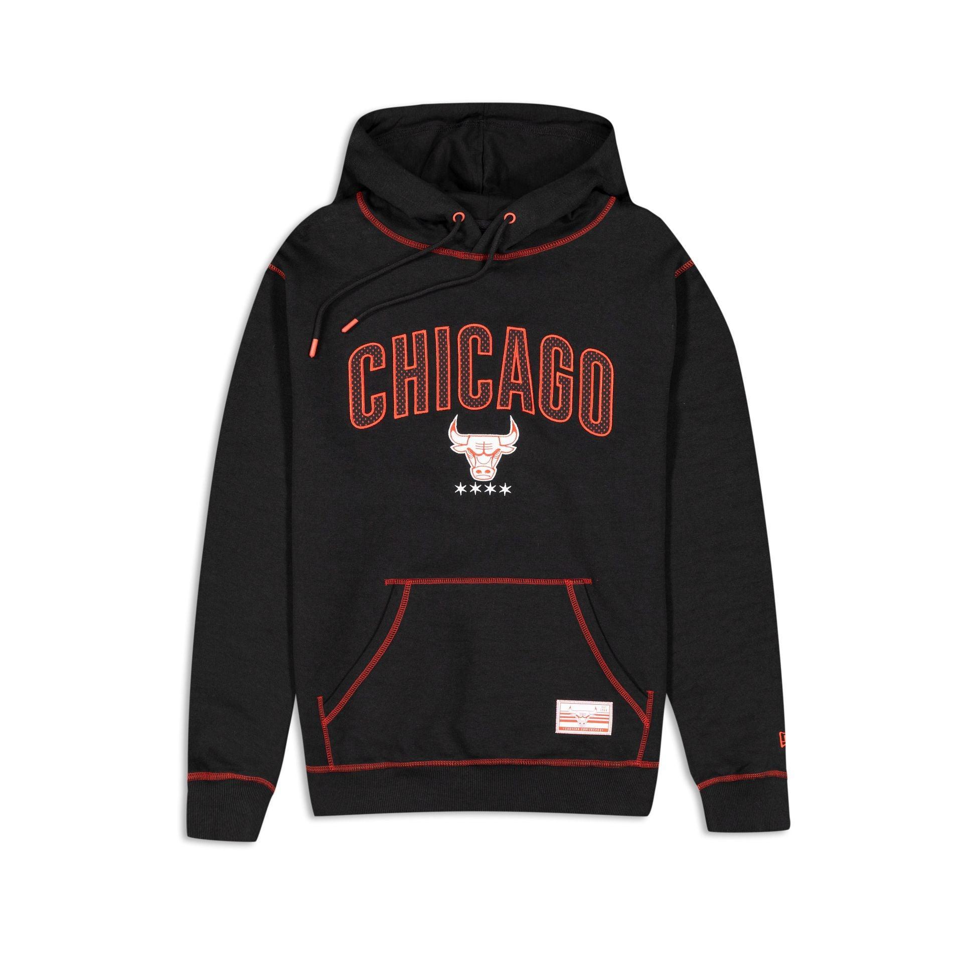 Chicago Bulls 2023 City Edition Black Hoodie Male Product Image