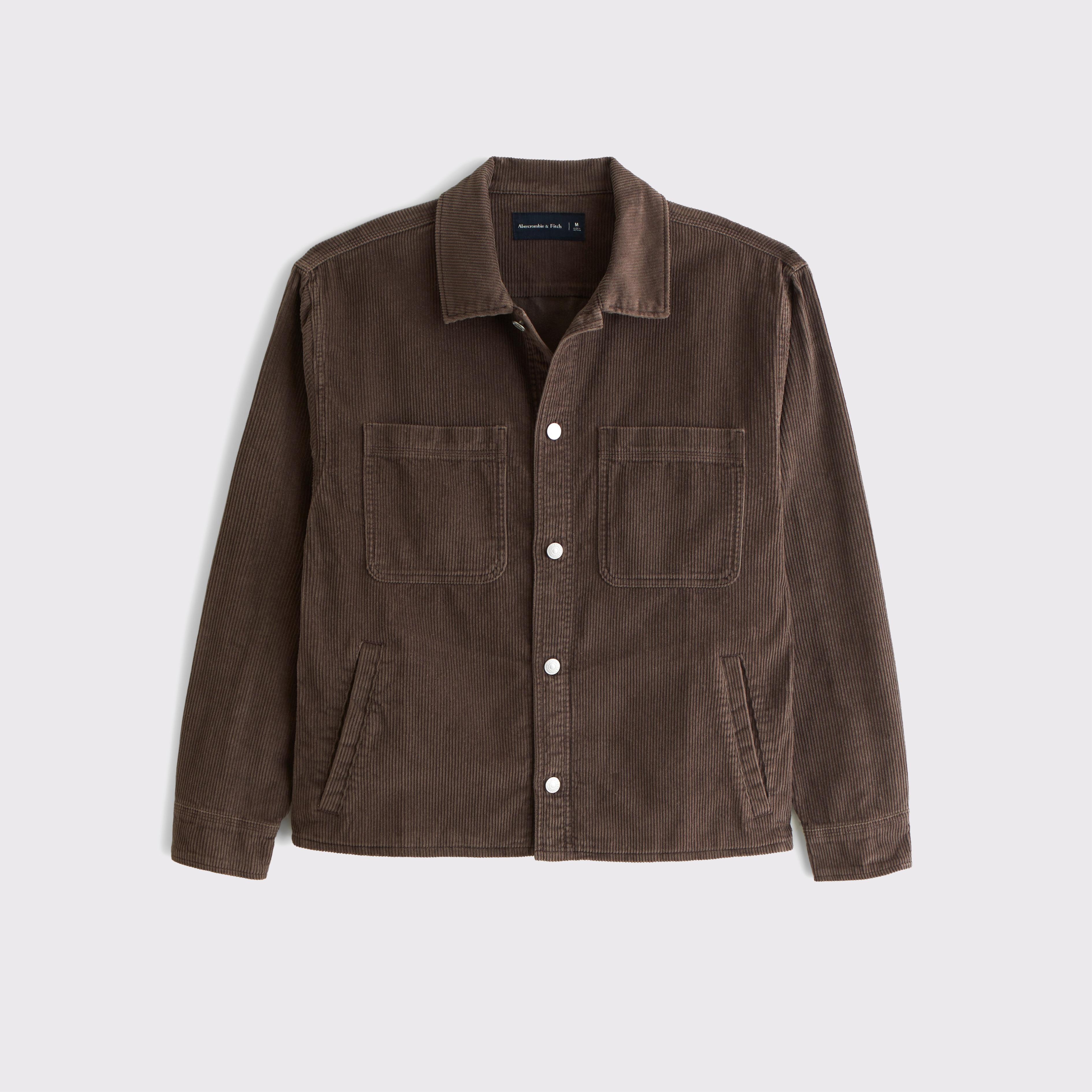 Corduroy Shirt Jacket Product Image