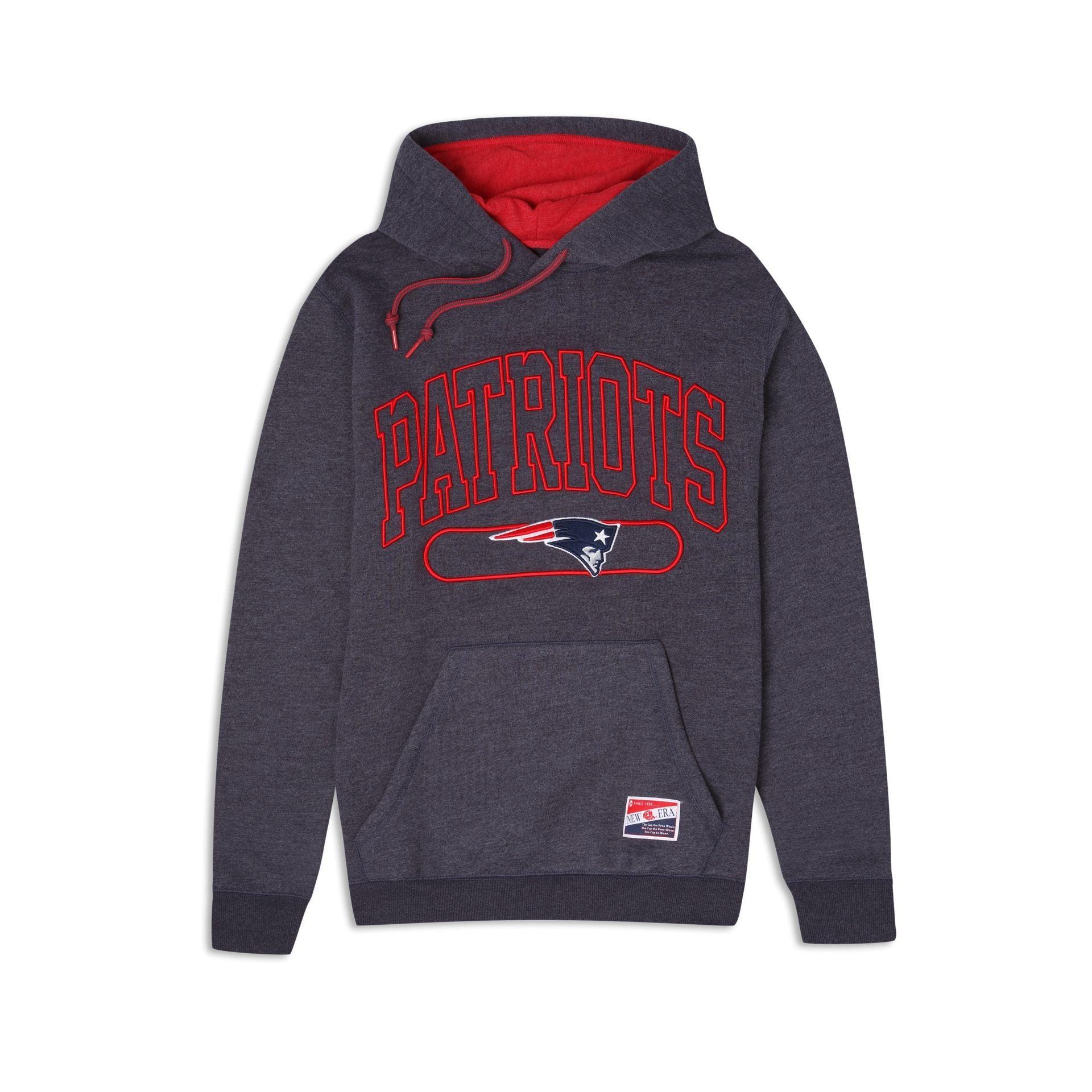 New England Patriots Throwback Hoodie Male Product Image