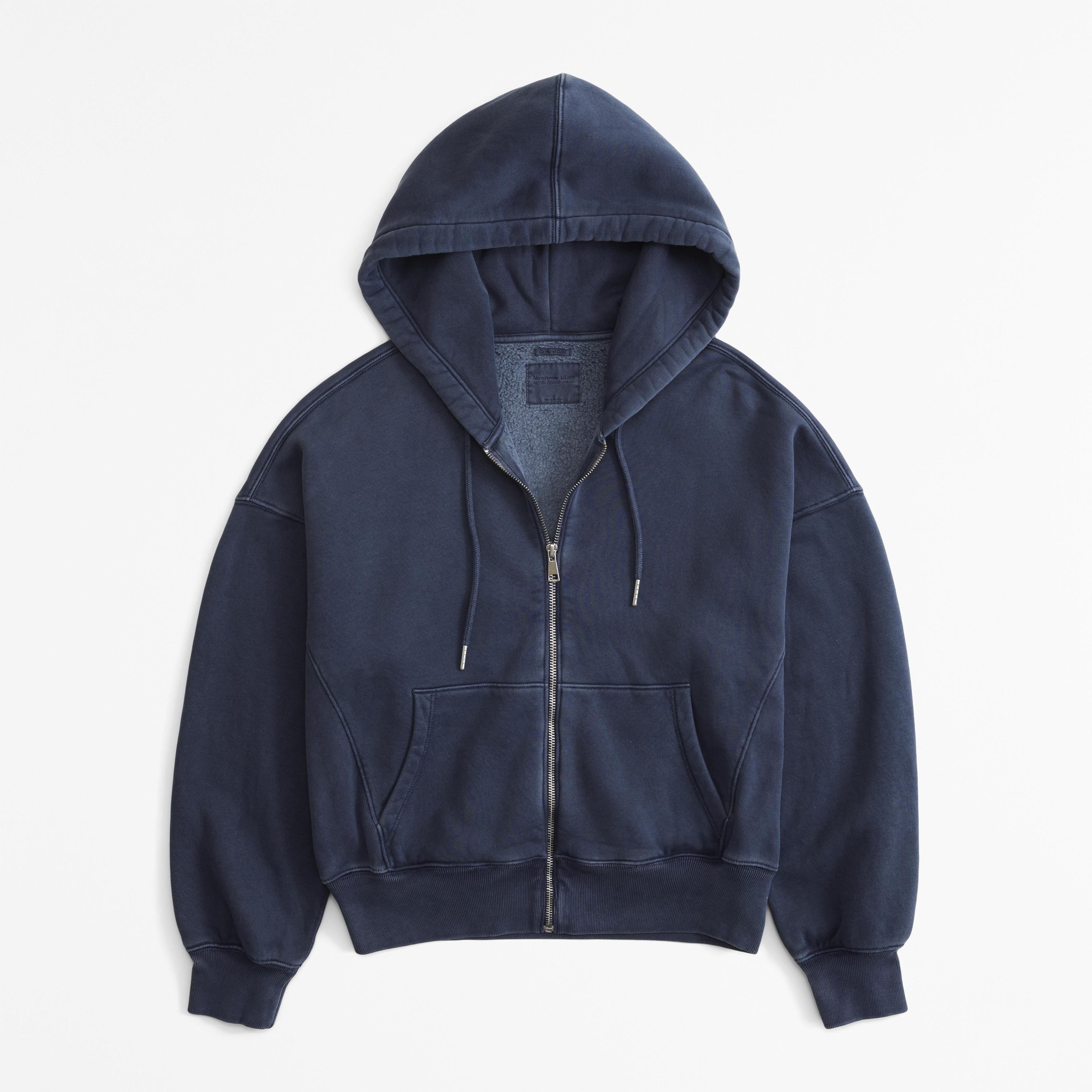 Essential Ribbed Sunday Hooded Full-Zip Product Image