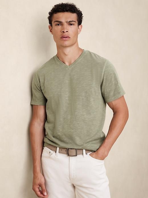 Vintage V-Neck T-Shirt Product Image