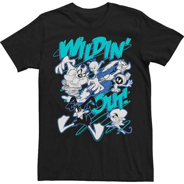 Mens Looney Tunes Wildin Group Shot Tee Product Image