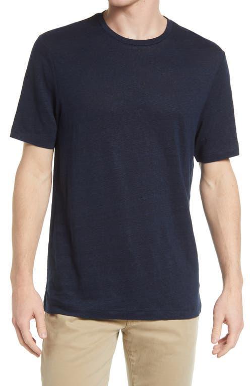 Nordstrom Mens Linen Crewneck T-Shirt Product Image