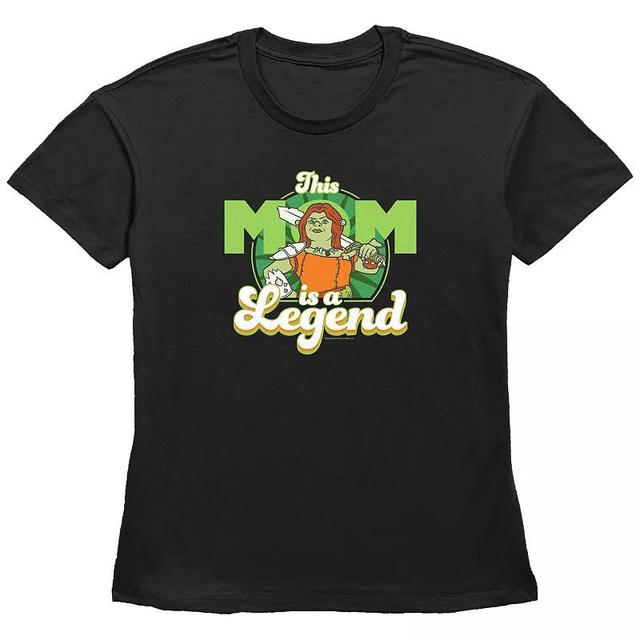 Womens Shrek This Mom Is A Rebel Basic Fit Graphic Tee Product Image